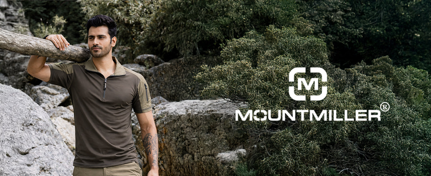 Grey Digital Short Sleeves Tactical T-Shirt