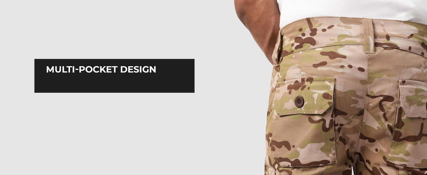 Khaki Ripstop Tactical Pant