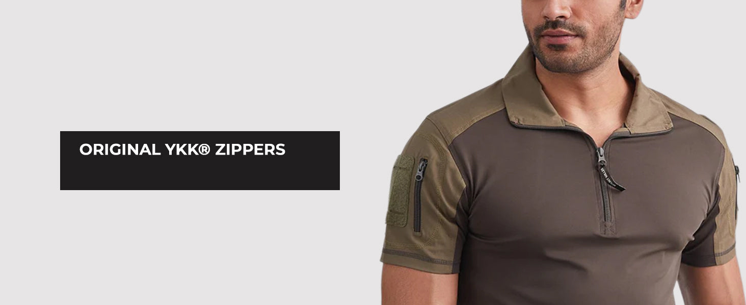Grey Digital Short Sleeves Tactical T-Shirt