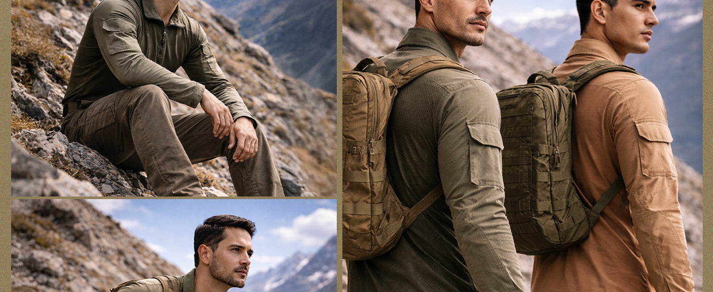 RSL C Type Full Sleeves Tactical T Shirt