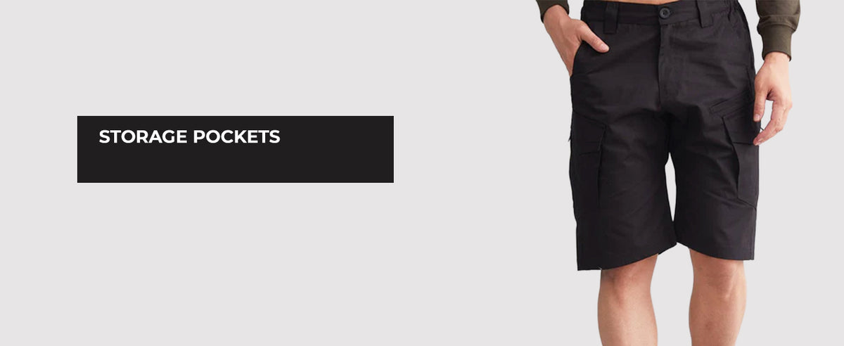 Beige Explorer Tactical Shorts