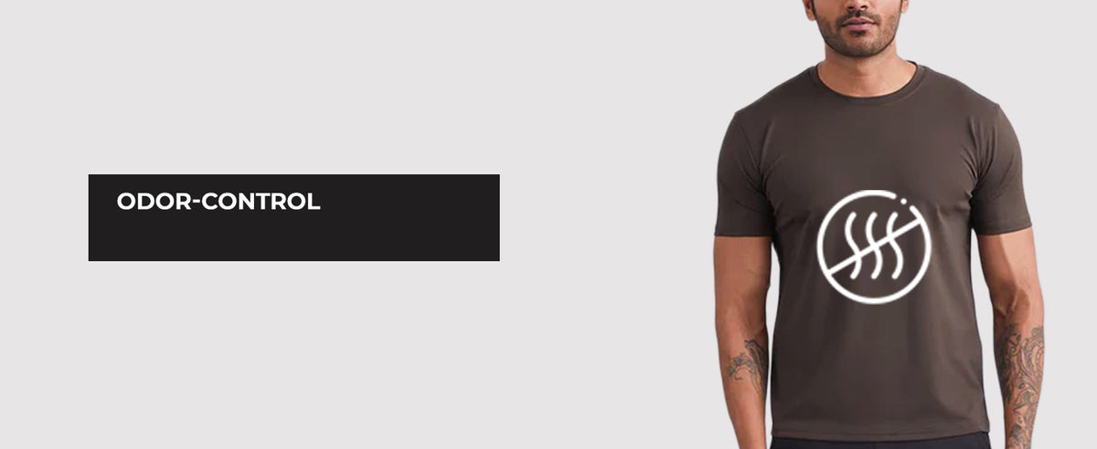 Beige Durafit Torso Half Sleeves T-Shirt