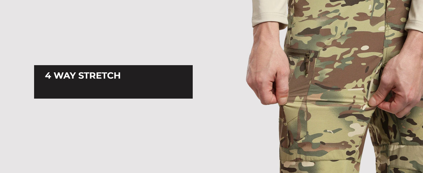 Black Multicam PathFinder Trekking Pant