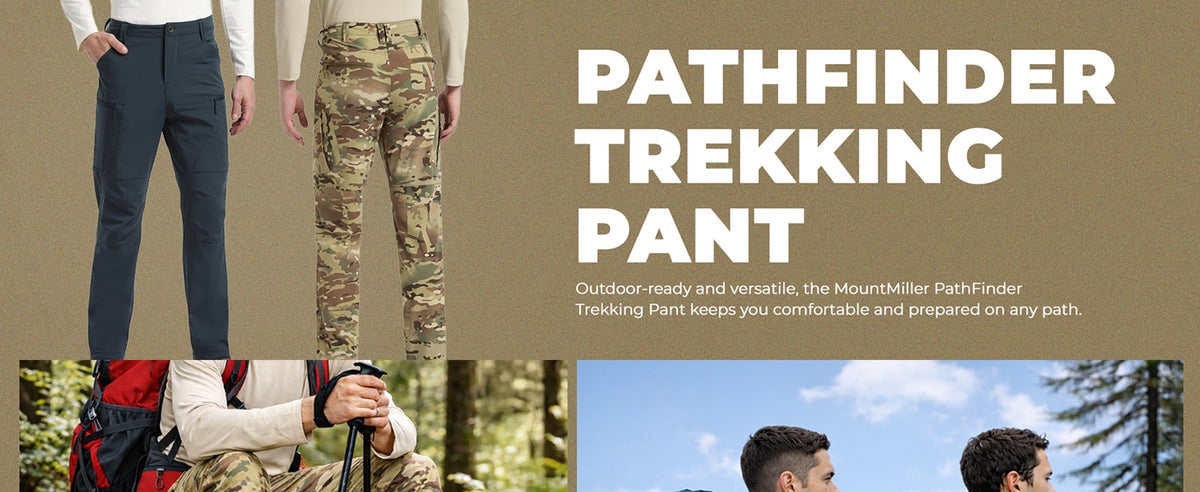 Black PathFinder Trekking Pant