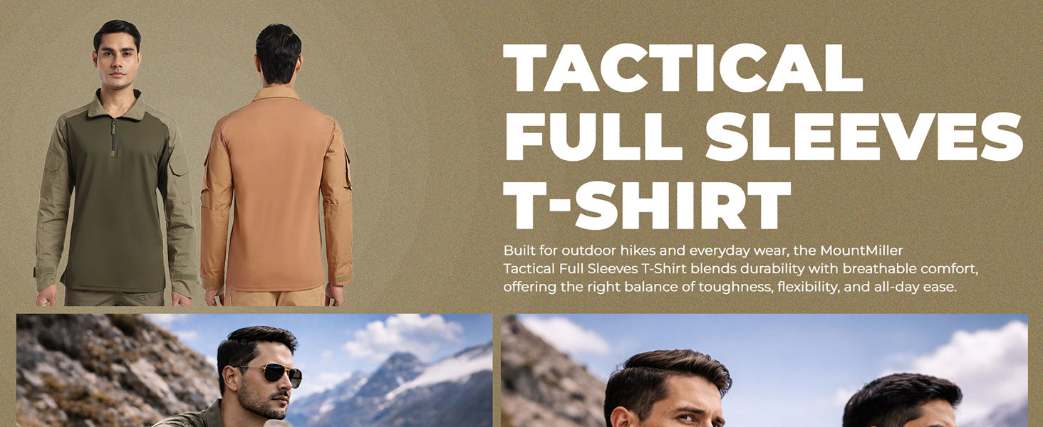 RSL C Type Full Sleeves Tactical T Shirt