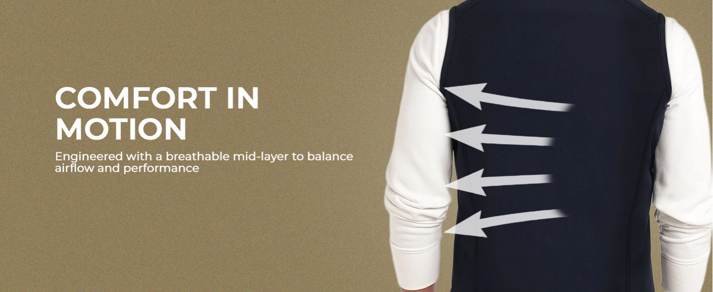 Navy Sleeveless Softshell Jacket