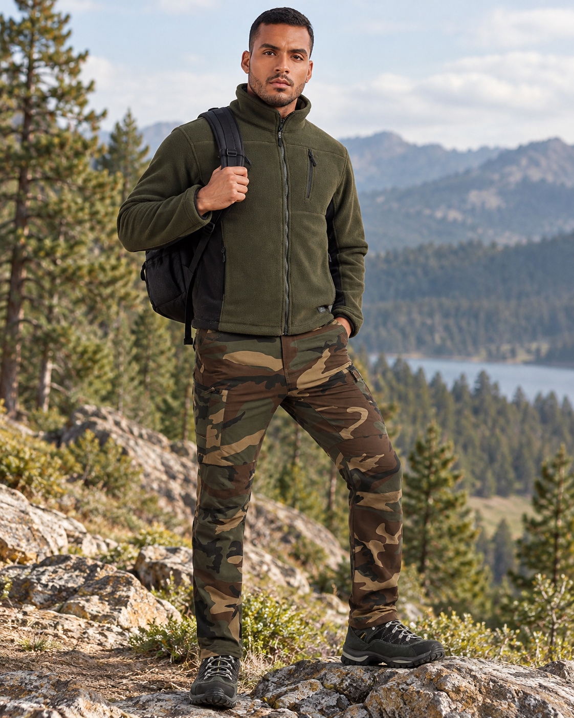 OG Mountain Tilted Superbond Jacket + Woodland Trekking Pant | MountMiller Combo