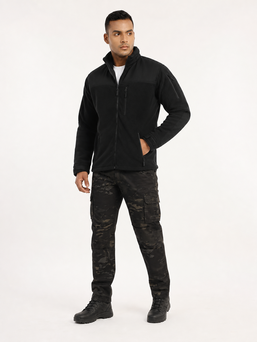 Black Multicam Dual Tactical Pant + Black Dual HLKN Classic Superbond Jacket