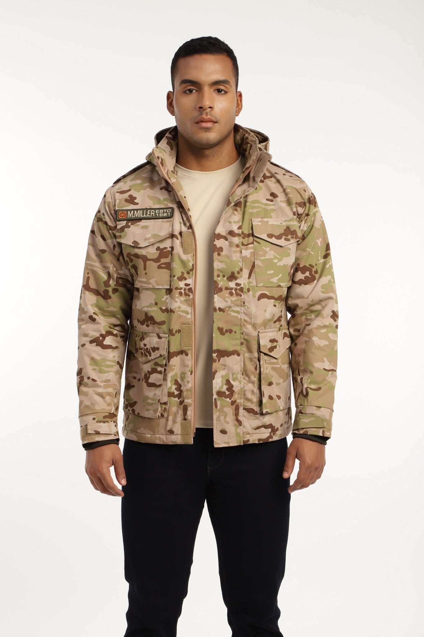 Black Multicam M65 Ripstop WR Field Jacket MountMiller