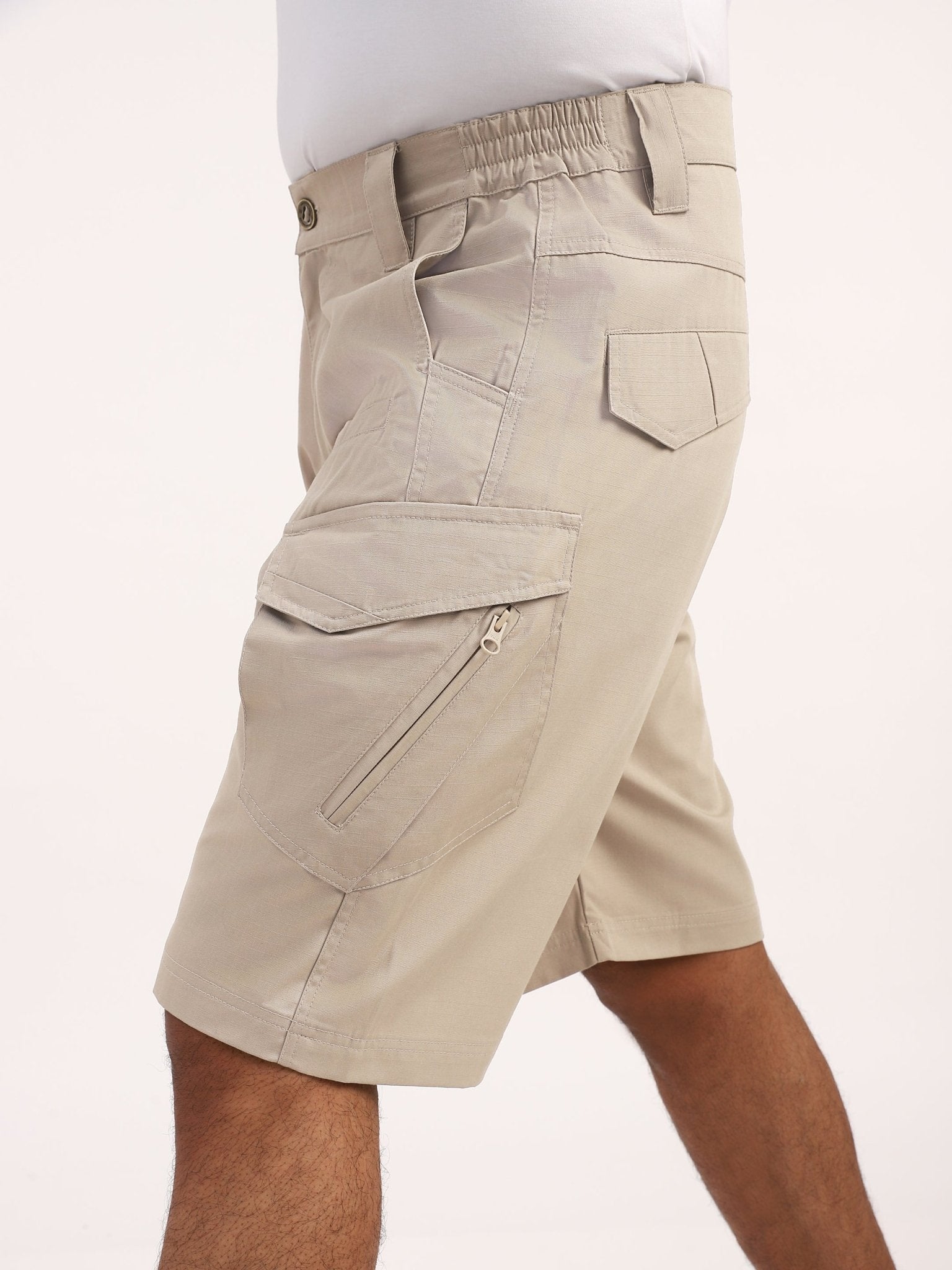 Beige Explorer Tactical Shorts - MountMiller