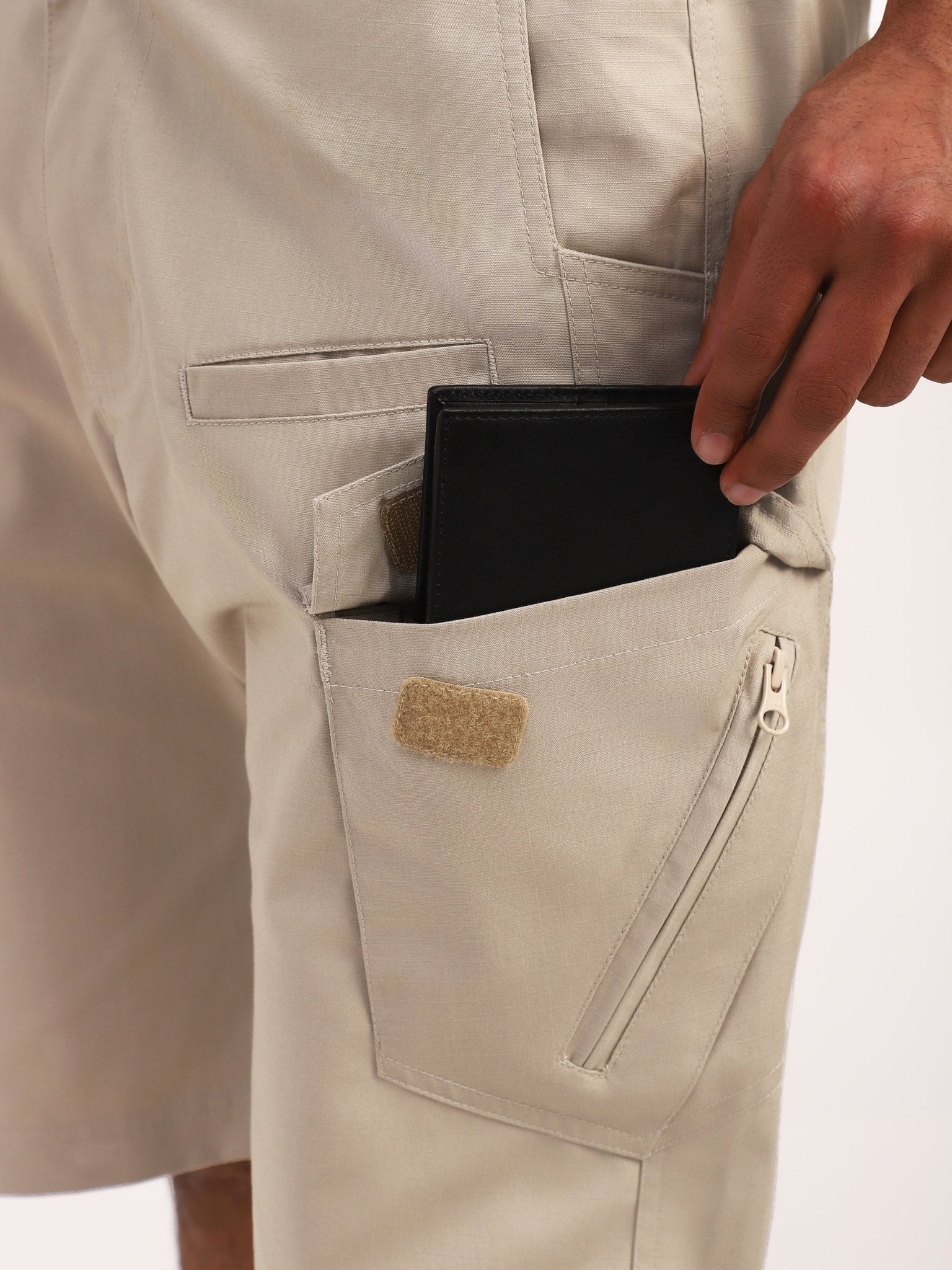 Beige Explorer Tactical Shorts - MountMiller