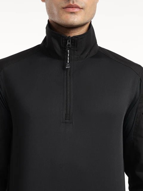 Black Advanced Ripstop Tactical Pant + Black Patch Full Sleeves Tactical T Shirt - MountMiller