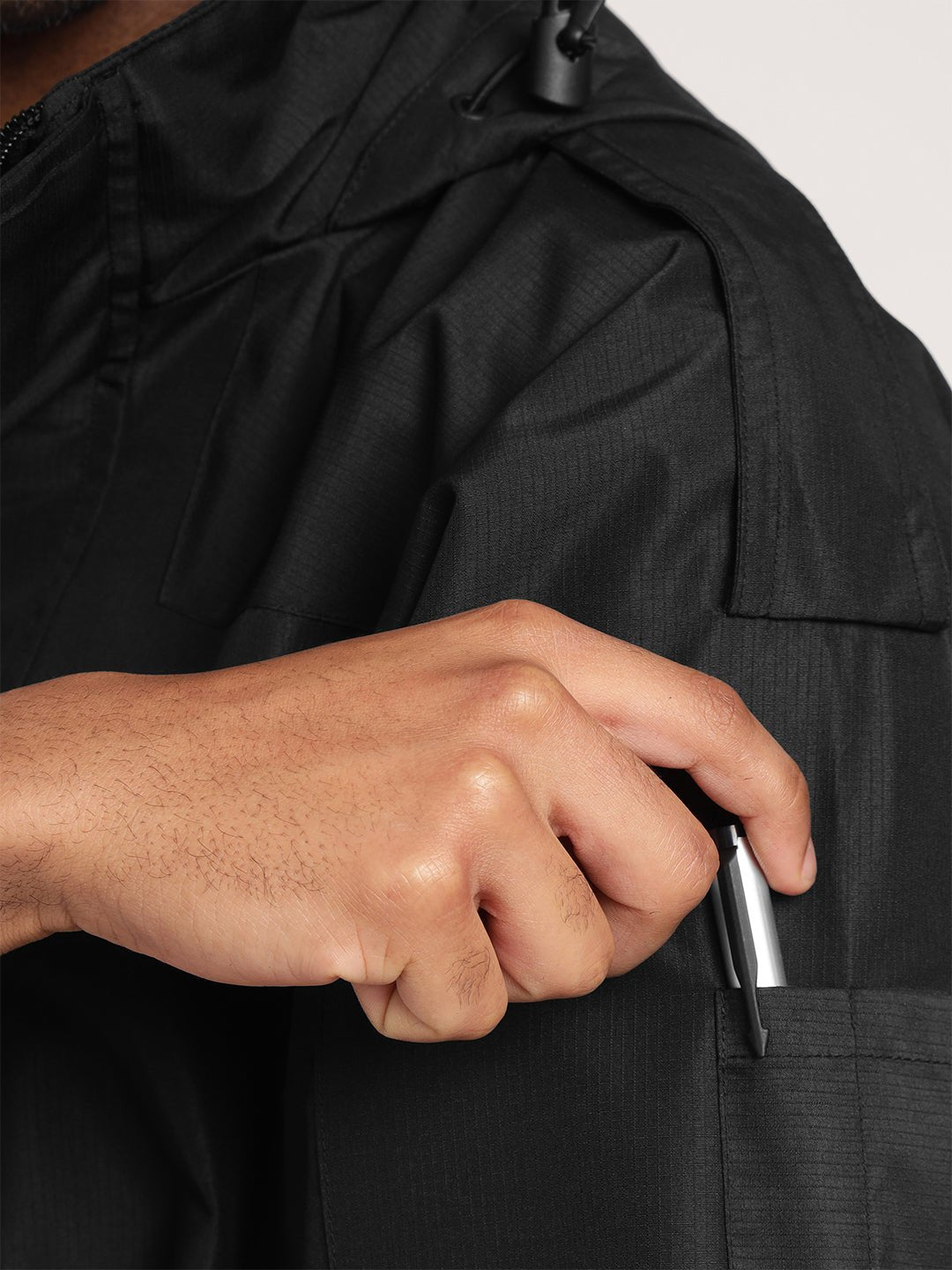 Black Airshell Windjacket - MountMiller