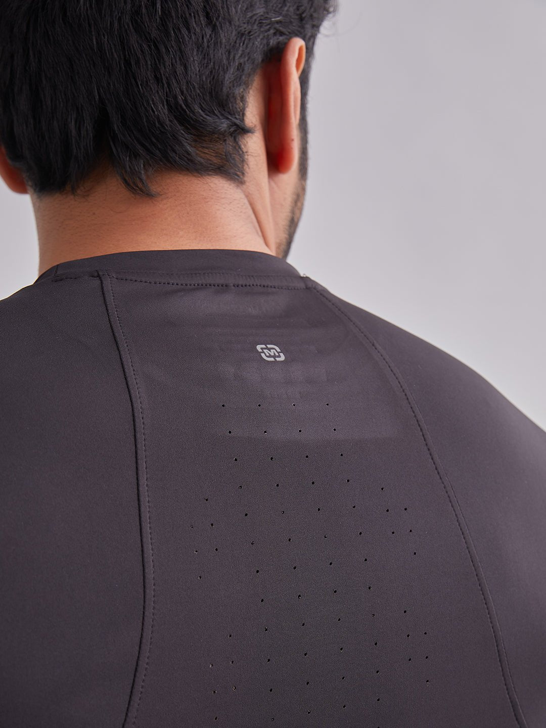 Black Armour Cut Half Sleeves T-Shirt - MountMiller