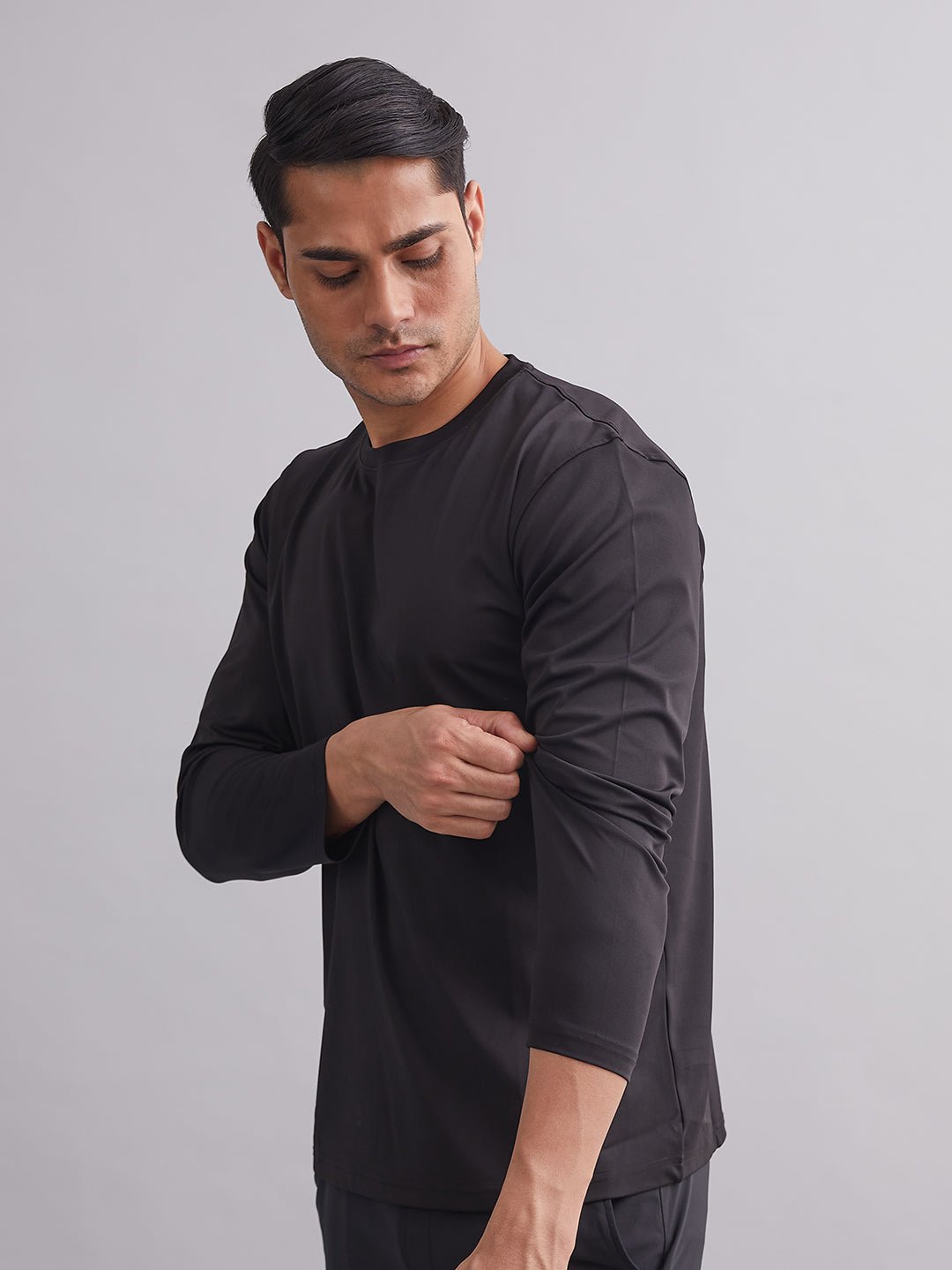 Black Durafit Torso Full Sleeves T-Shirt - MountMiller