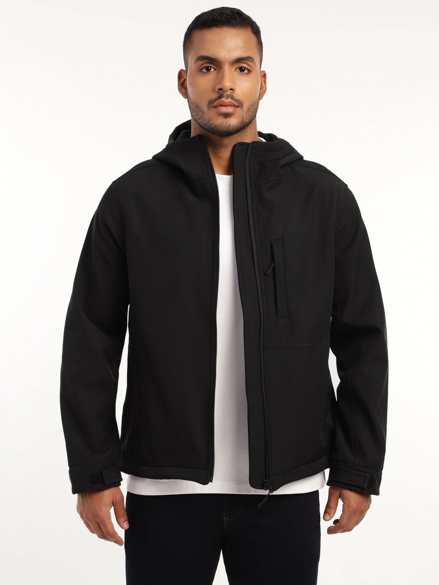 Black DWR Technical Softshell Jacket - MountMiller
