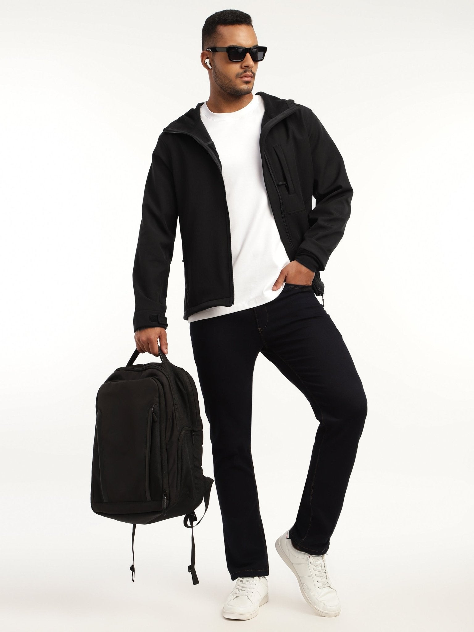 Black DWR Technical Softshell Jacket - MountMiller