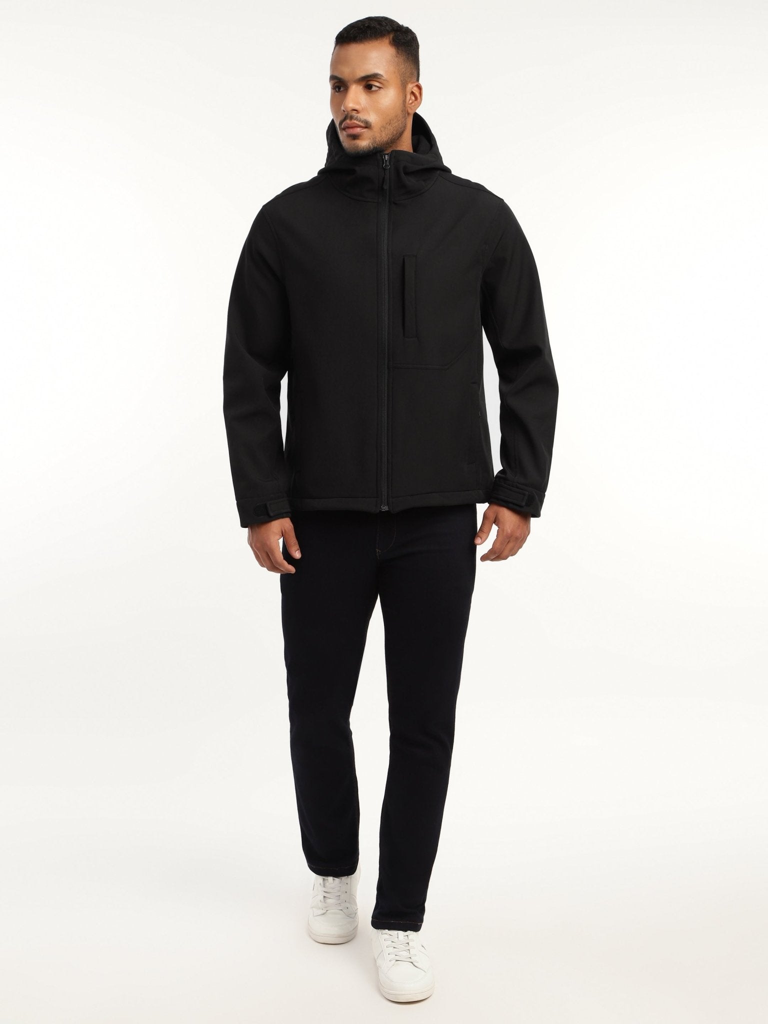 Black DWR Technical Softshell Jacket - MountMiller