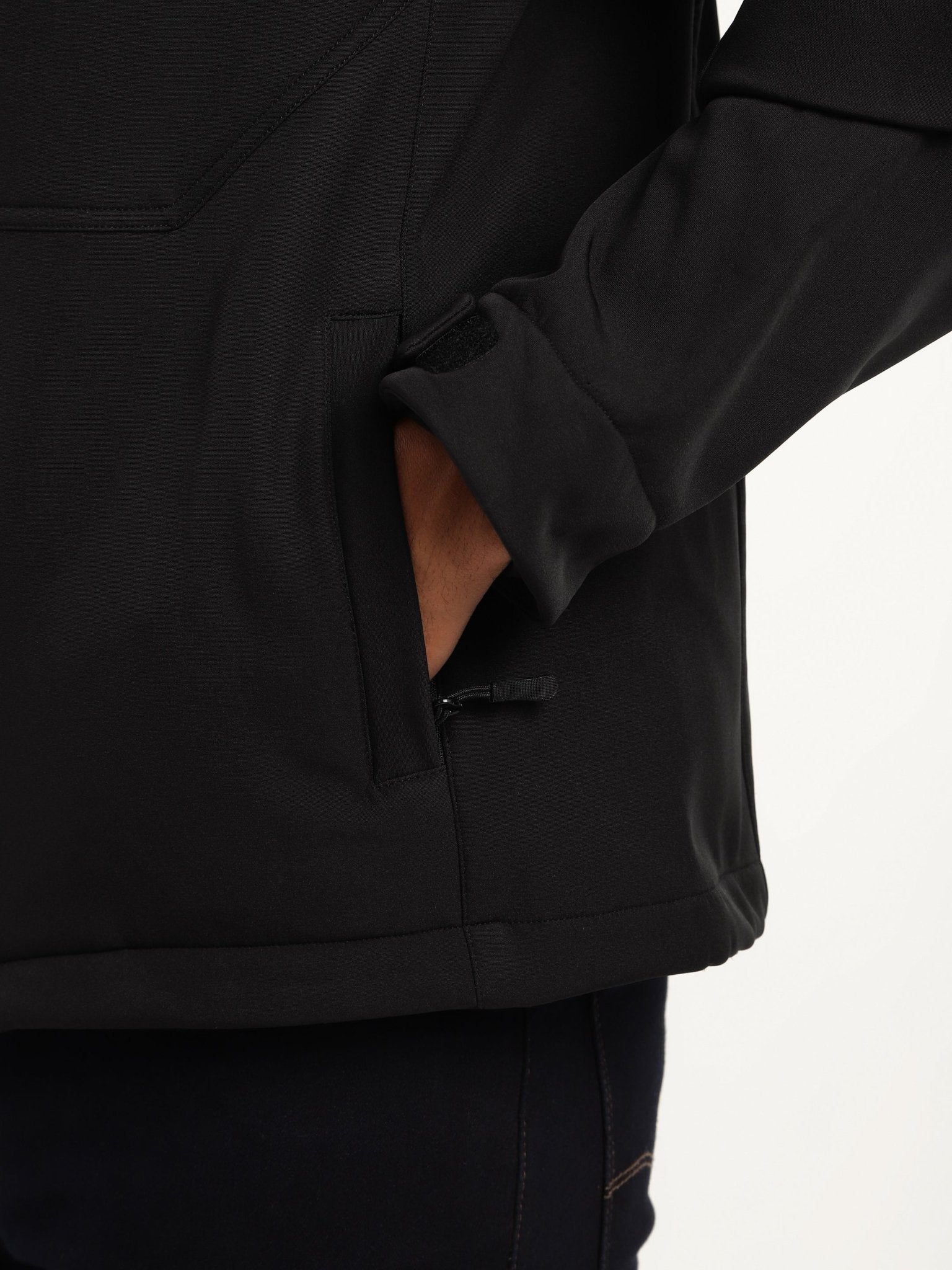Black DWR Technical Softshell Jacket - MountMiller