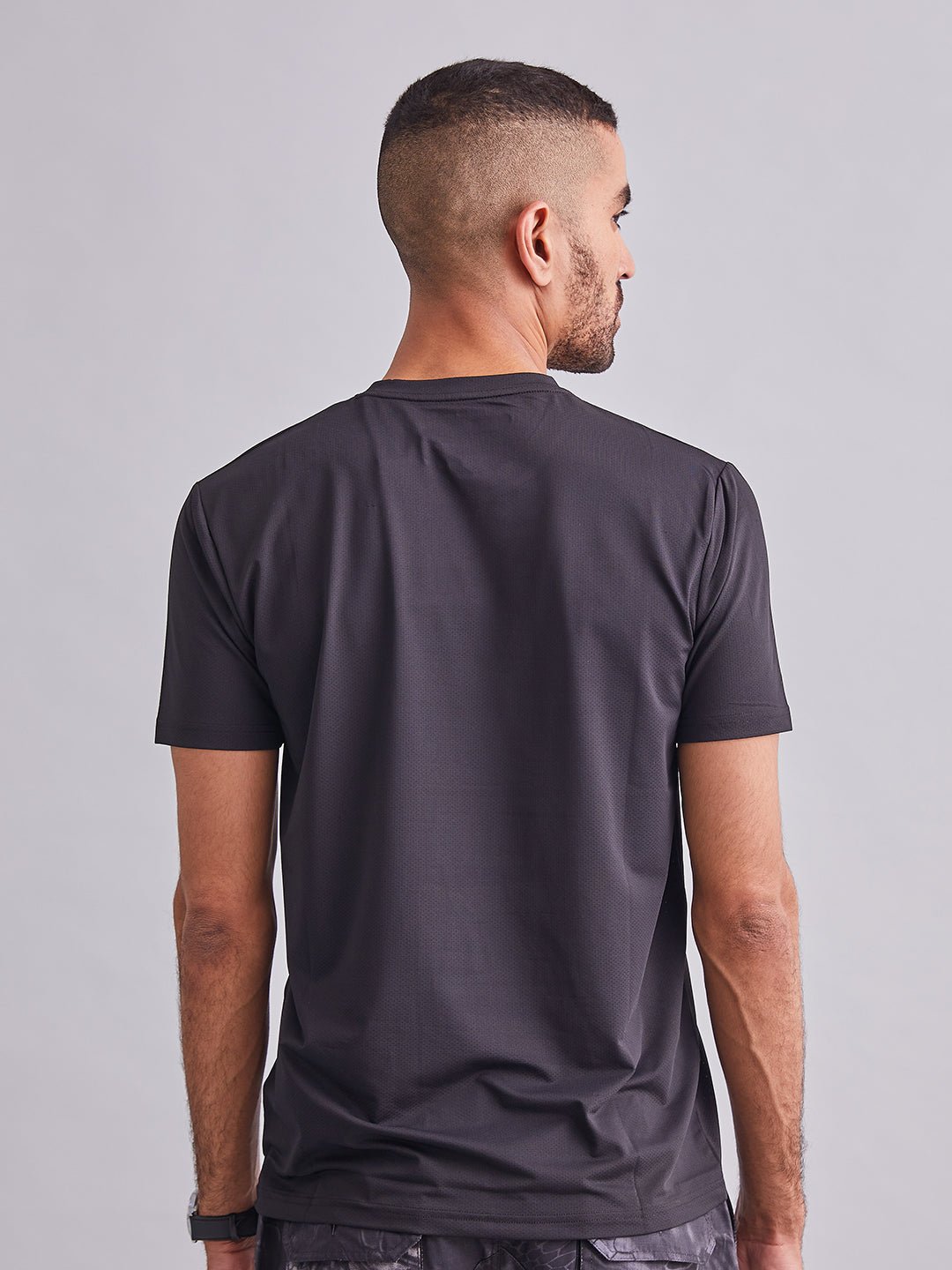 Black Extreme Half Sleeves T-Shirt - MountMiller