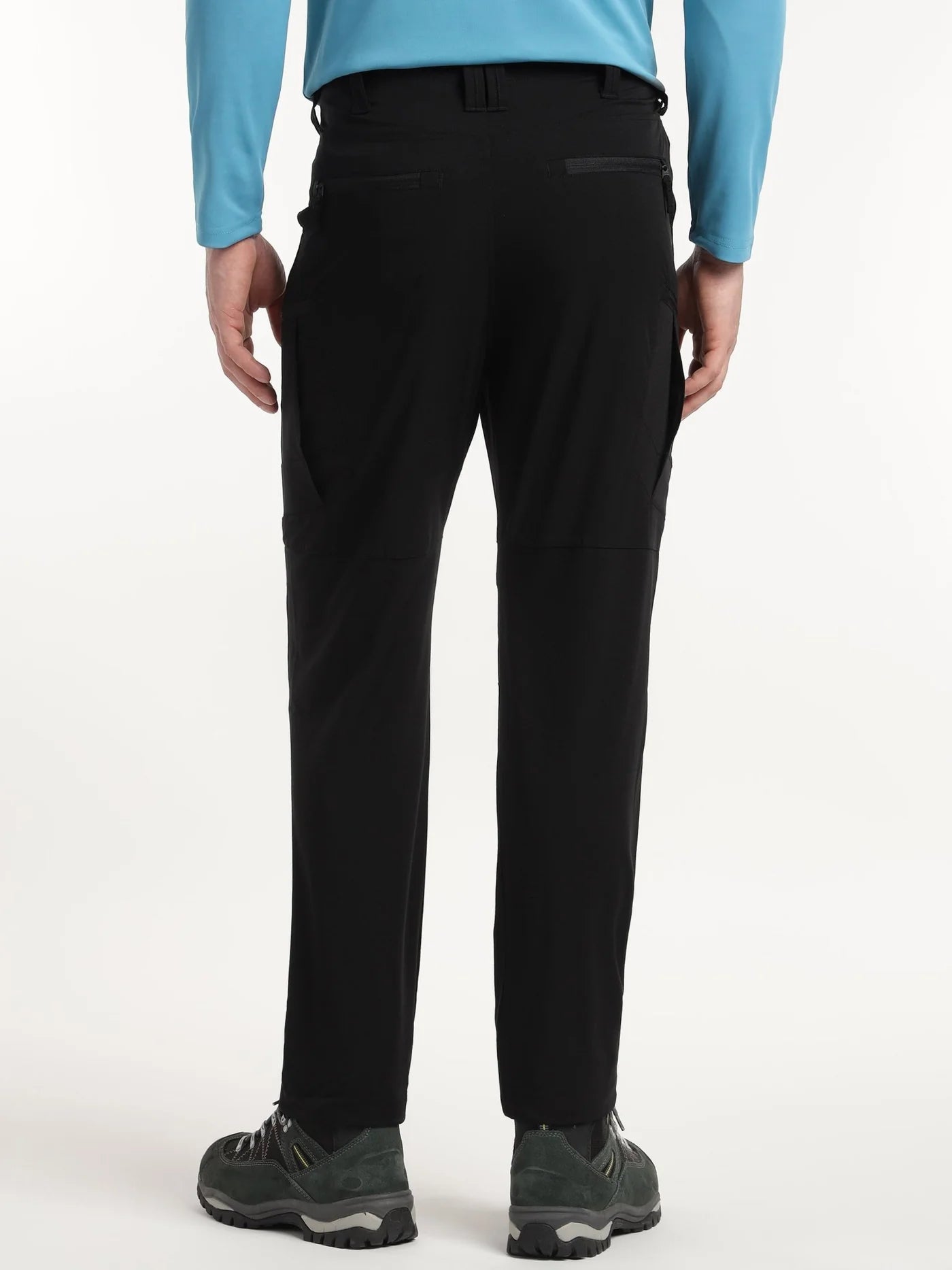 Black Half Sleeves Tactical T-Shirt + Black PathFinder Trekking Pant - MountMiller