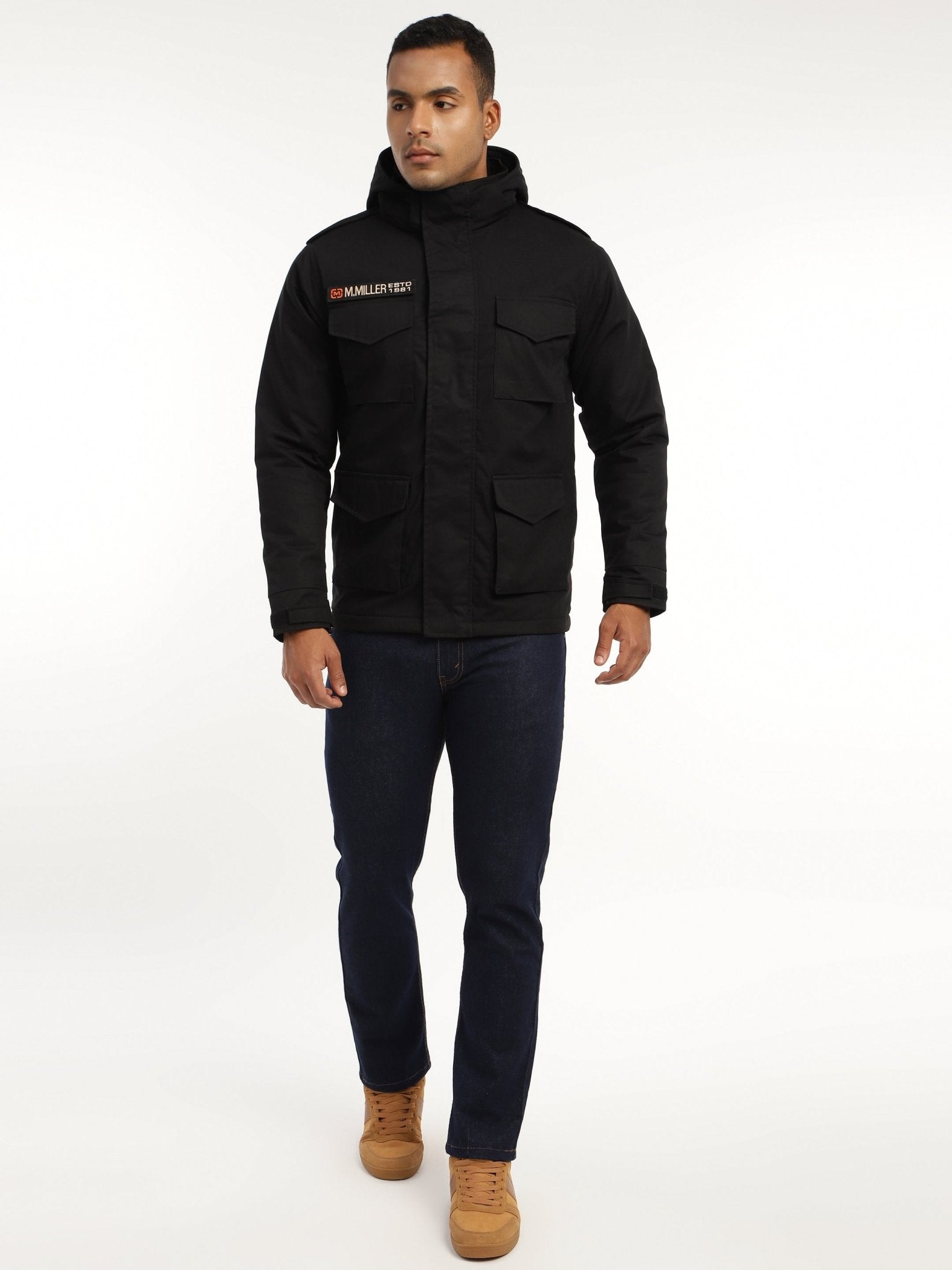 Black M65 Ripstop WR Field Jacket - MountMiller
