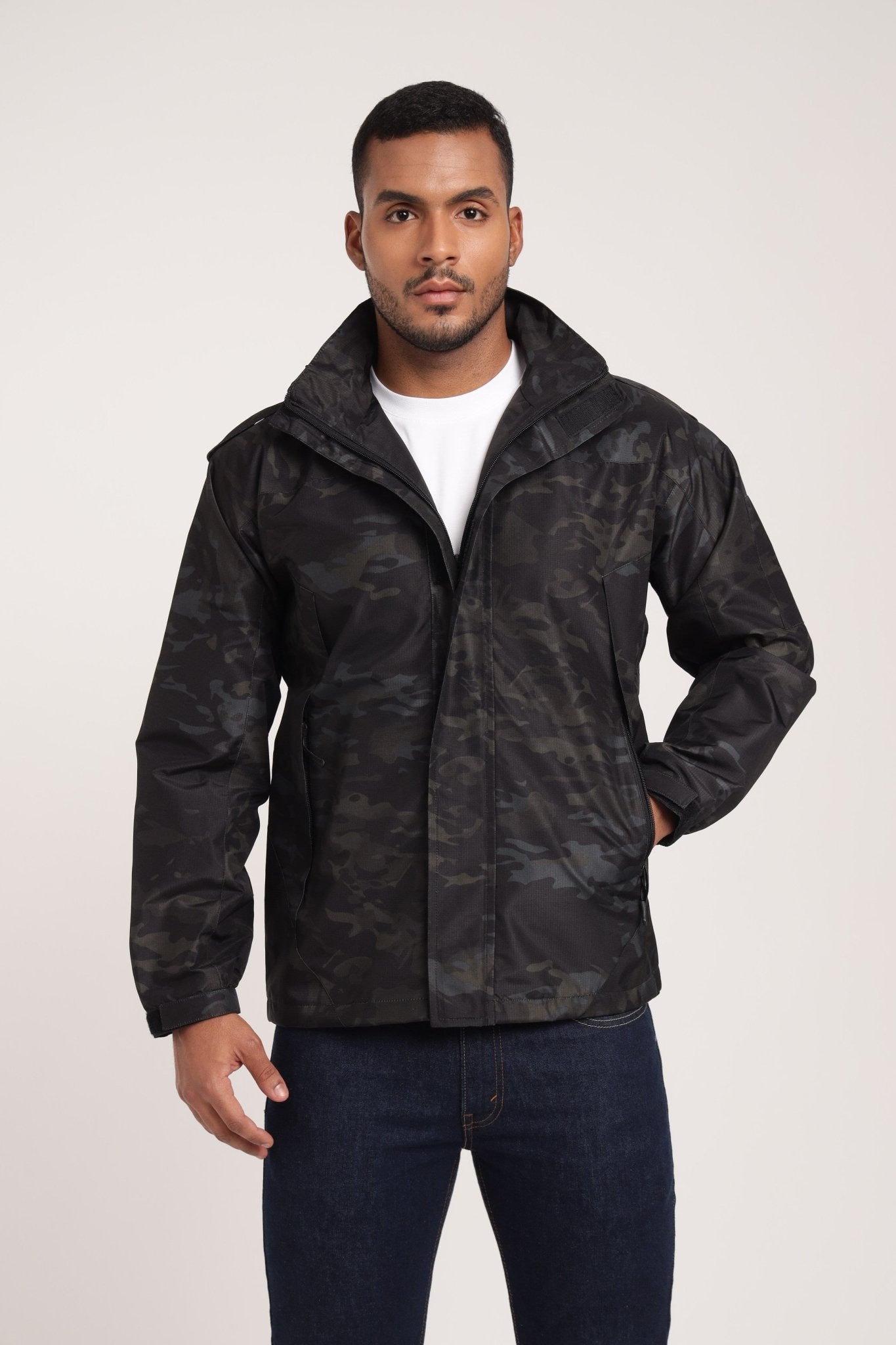 Black Multicam Airshell Windjacket - MountMiller