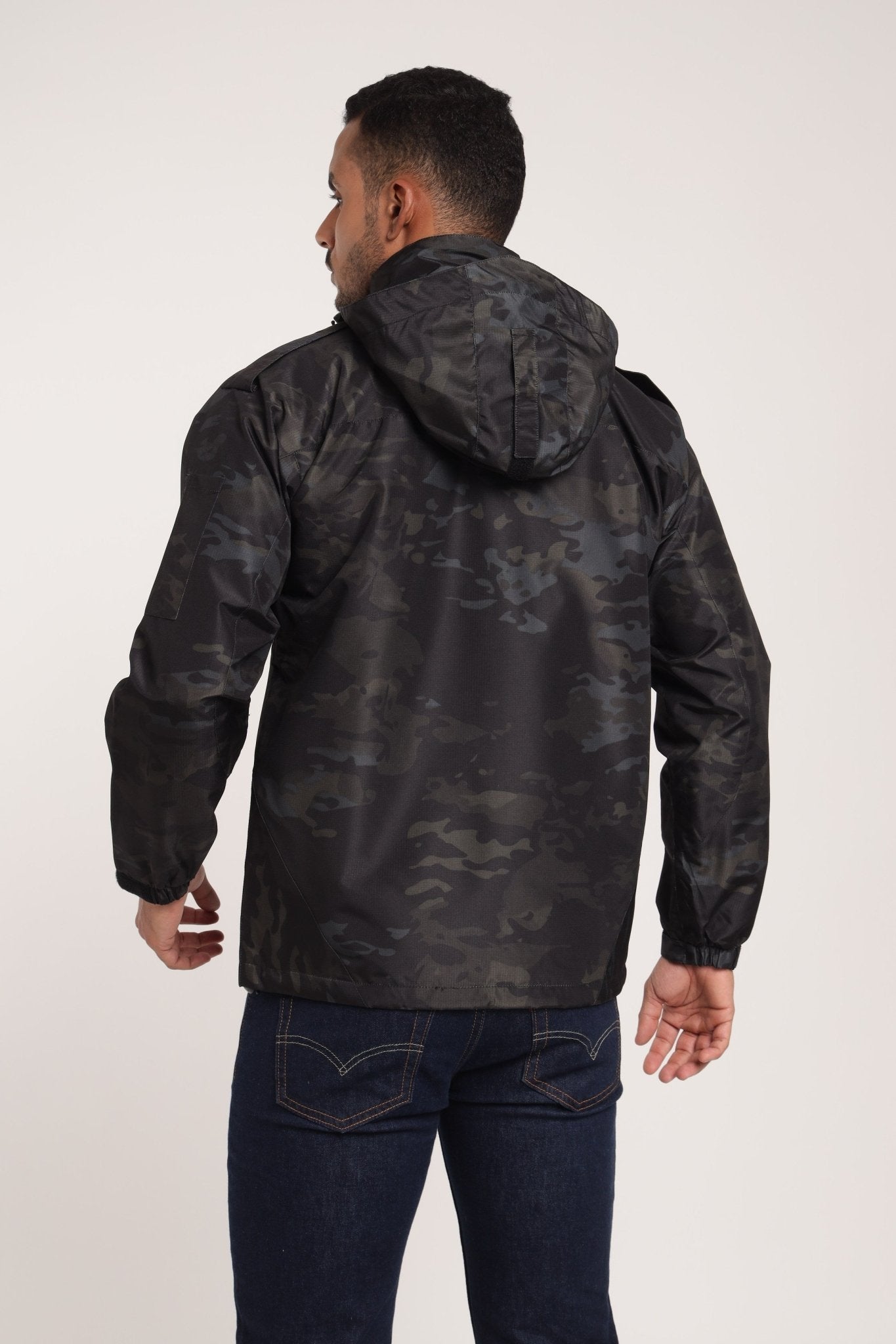 Black Multicam Airshell Windjacket - MountMiller