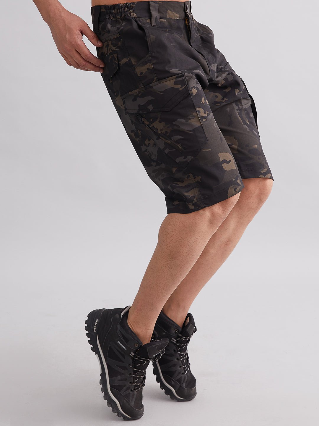 Black Multicam Explorer Tactical Shorts - MountMiller