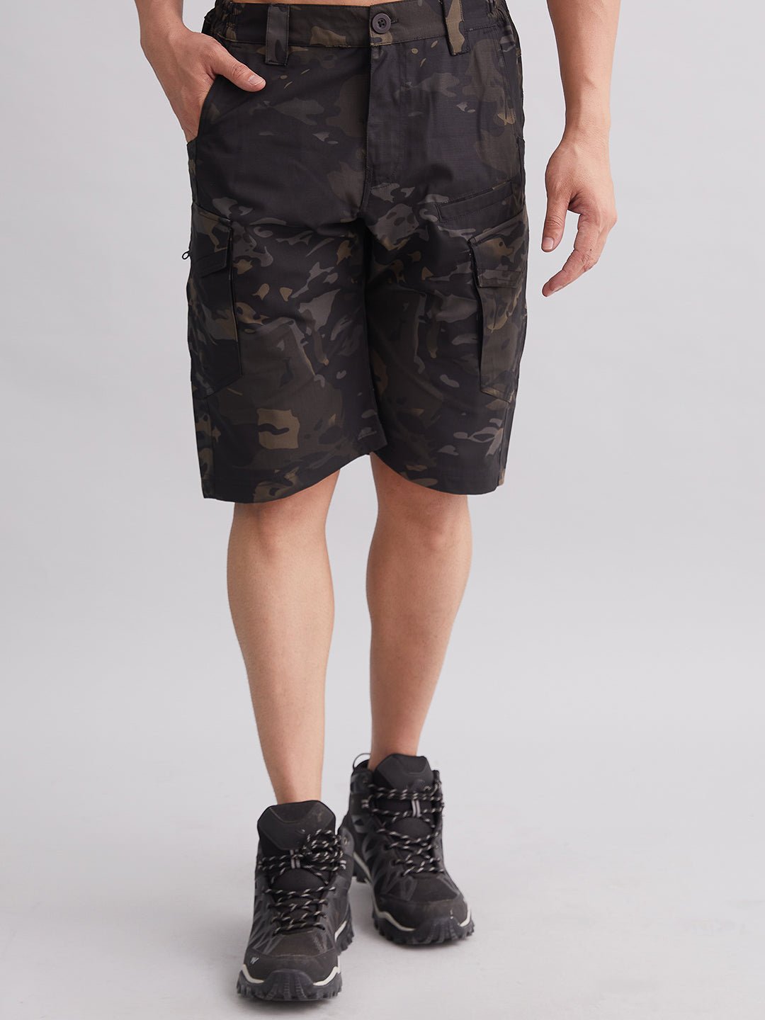 Black Multicam Explorer Tactical Shorts - MountMiller