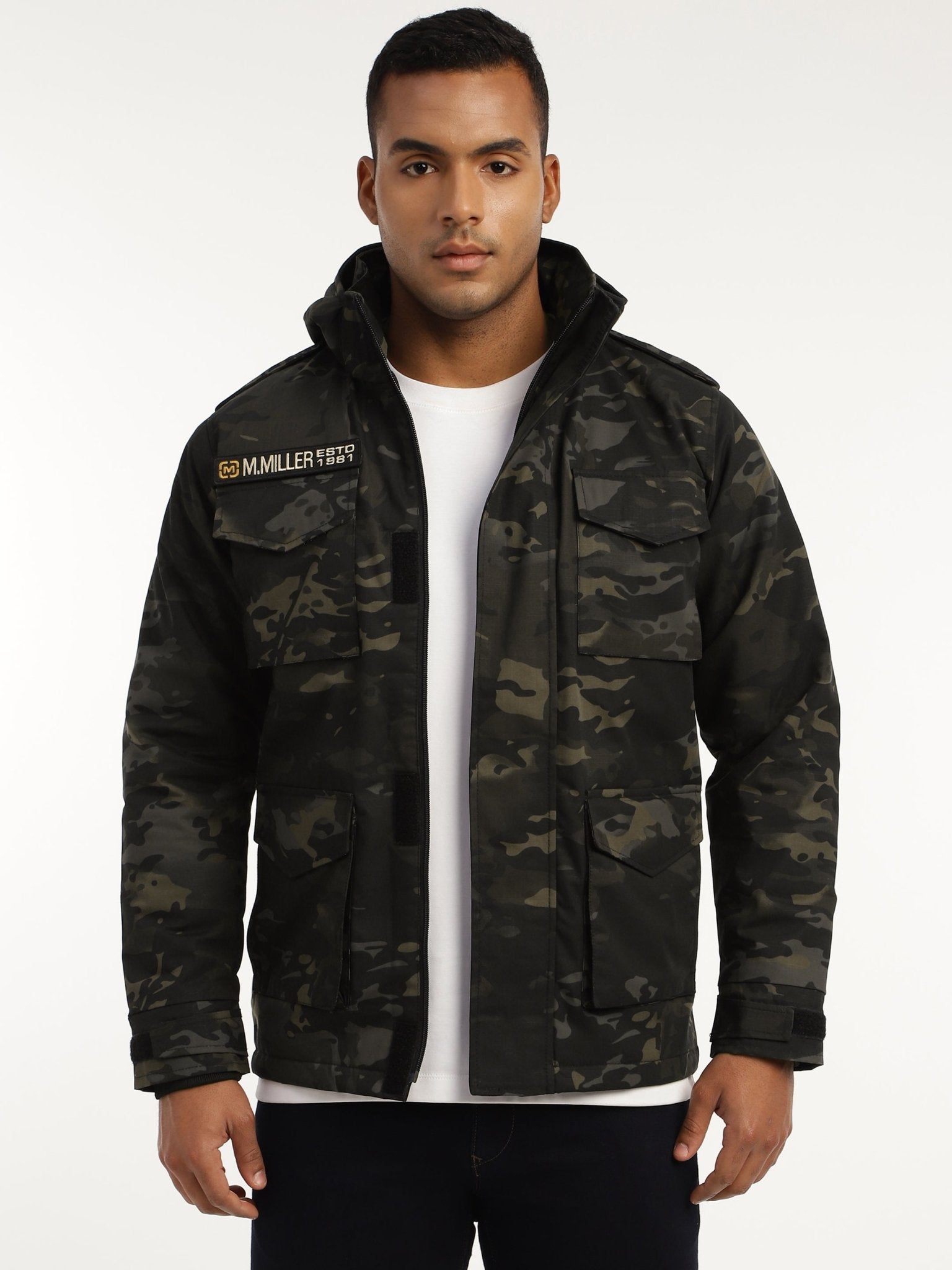 Black Multicam M65 Ripstop WR Field Jacket - MountMiller
