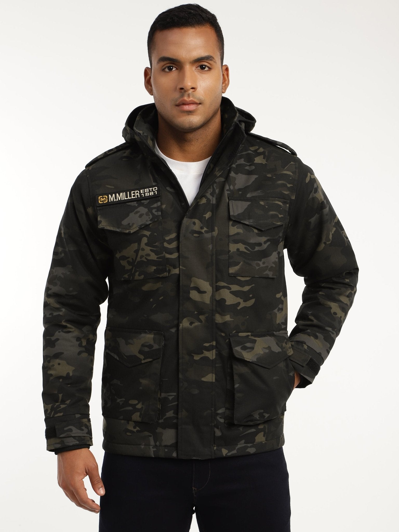 Black Multicam M65 Ripstop WR Field Jacket | MountMiller®