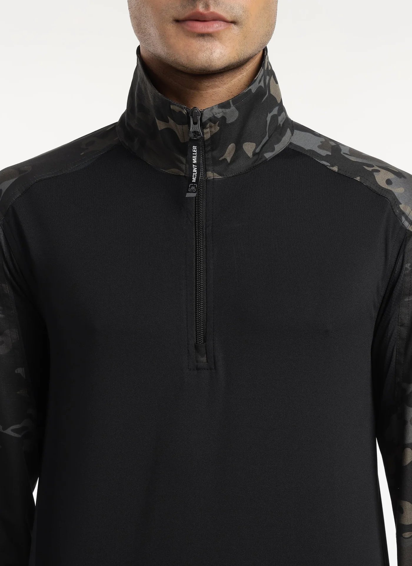 Black Multicam Range Tactical T-Shirt + Black Python Full Sleeves Tactical T-Shirt