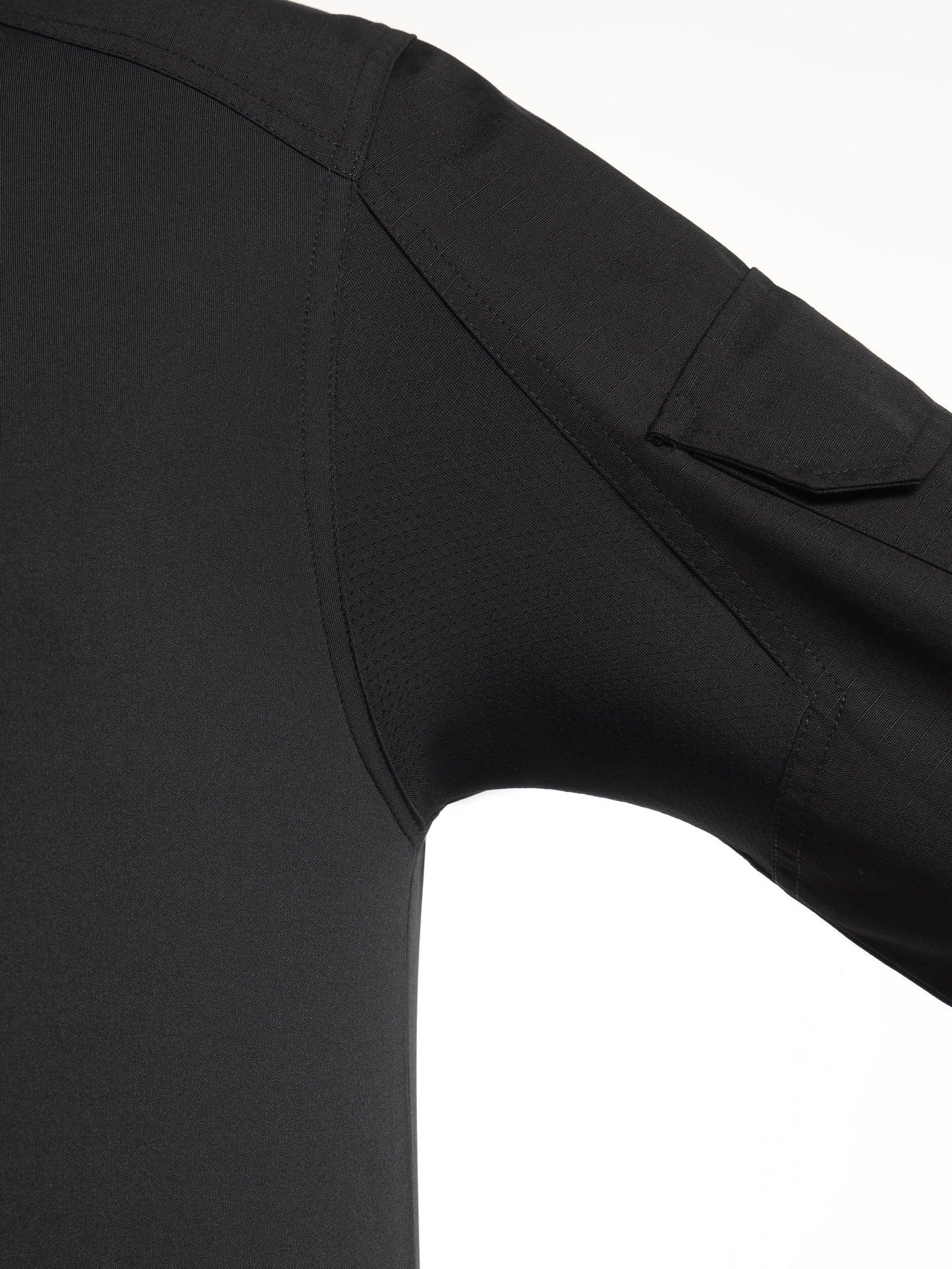 Black Patch Full Sleeves Tactical T Shirt - MountMiller