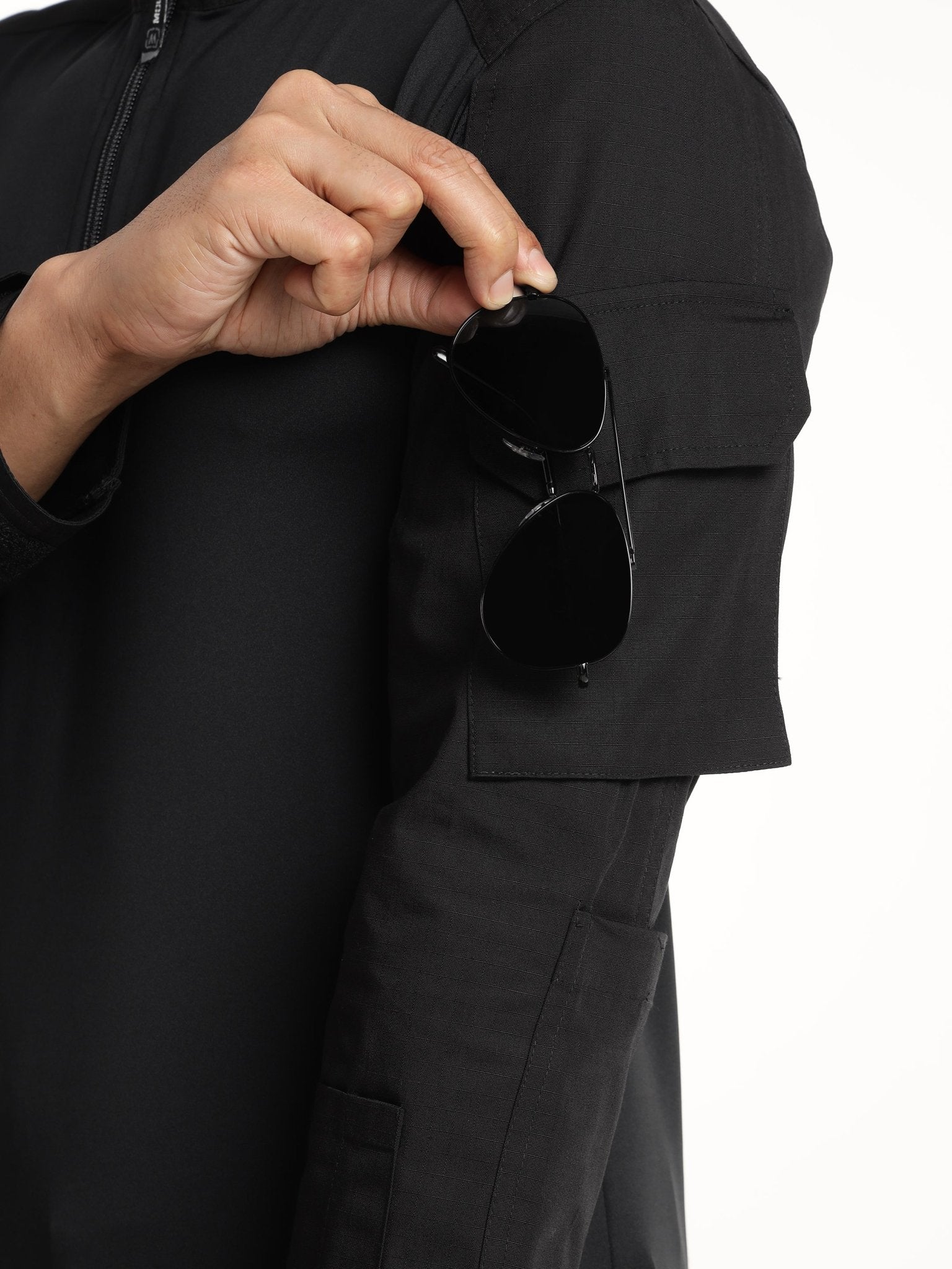 Black Patch Full Sleeves Tactical T Shirt - MountMiller