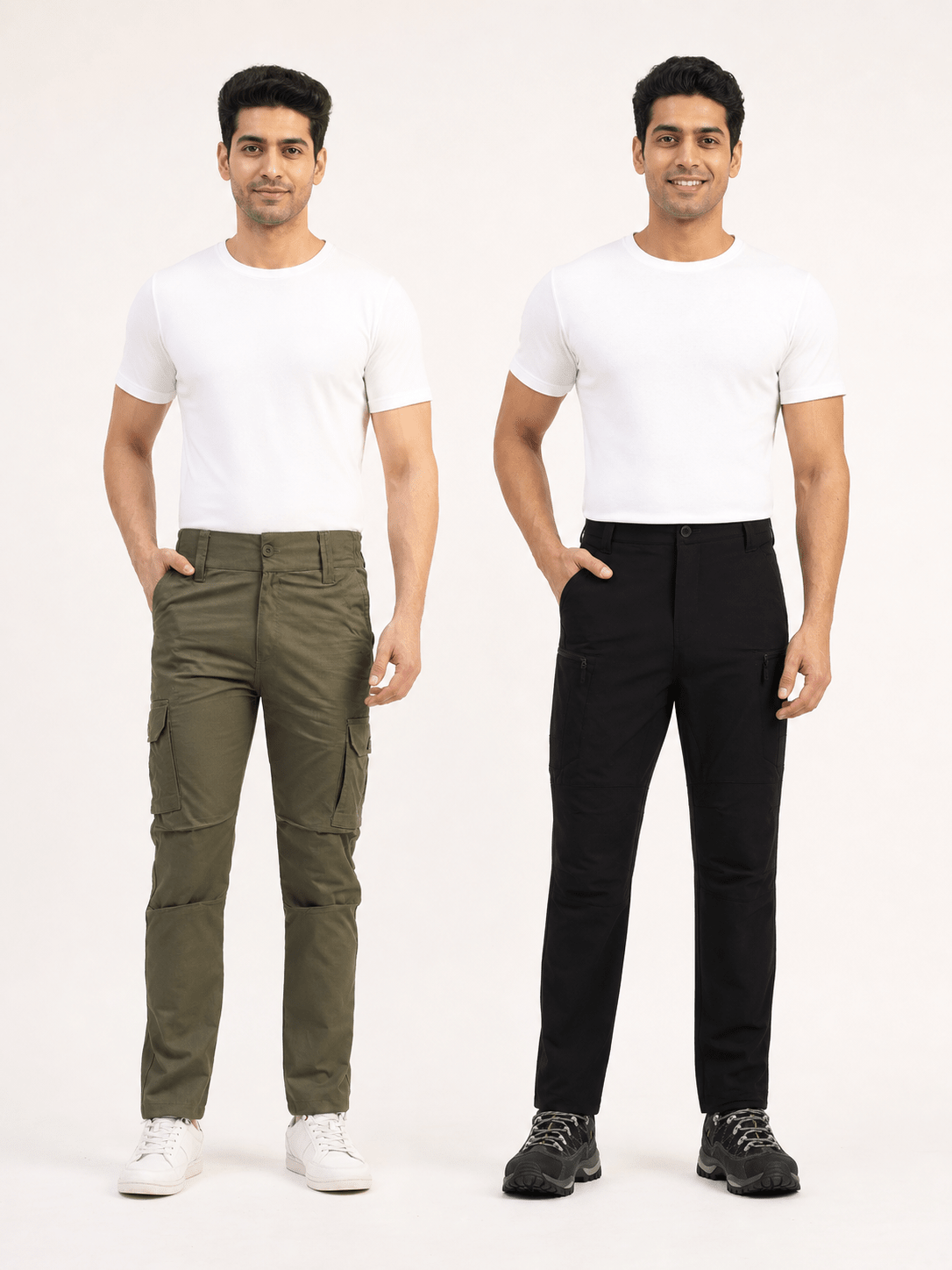 Black PathFinder Trekking Pant + OG Ripstop Tactical Pant - MountMiller