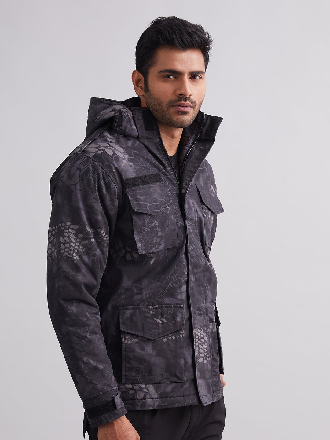 Black Python M65 Ripstop WR Field Jacket | MountMiller®