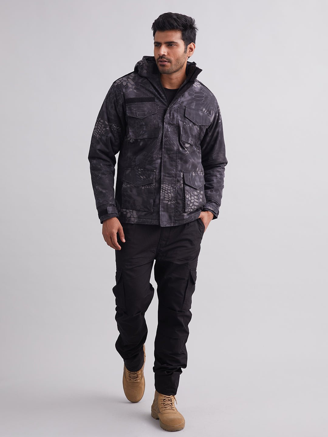 Black Python M65 Ripstop WR Field Jacket - MountMiller