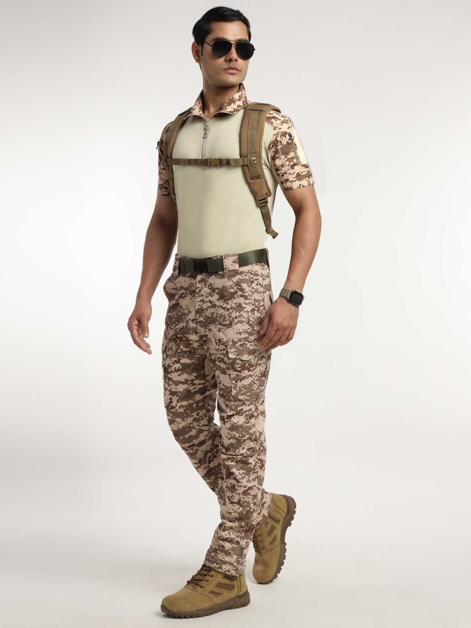 Desert Half Sleeves Tactical T-Shirt - MountMiller