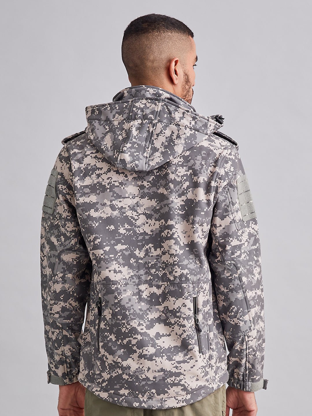 Grey Digital 12 Zip Softshell WP Lycra Jacket - MountMiller