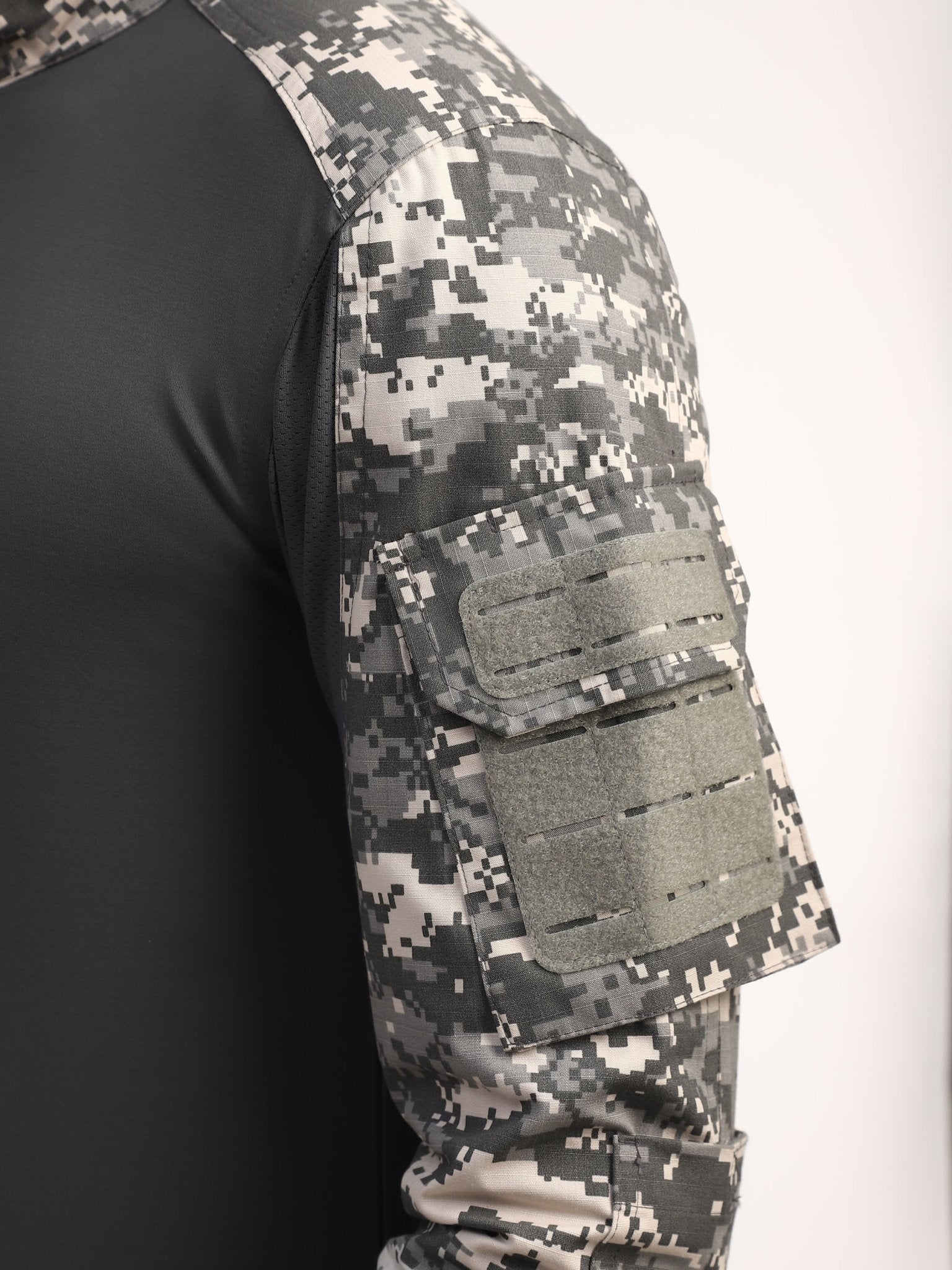 Grey Digital Full Sleeves Tactical T-Shirt - MountMiller