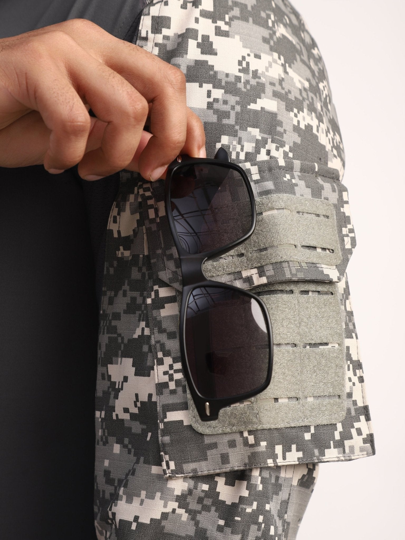 Grey Digital Full Sleeves Tactical T-Shirt - MountMiller