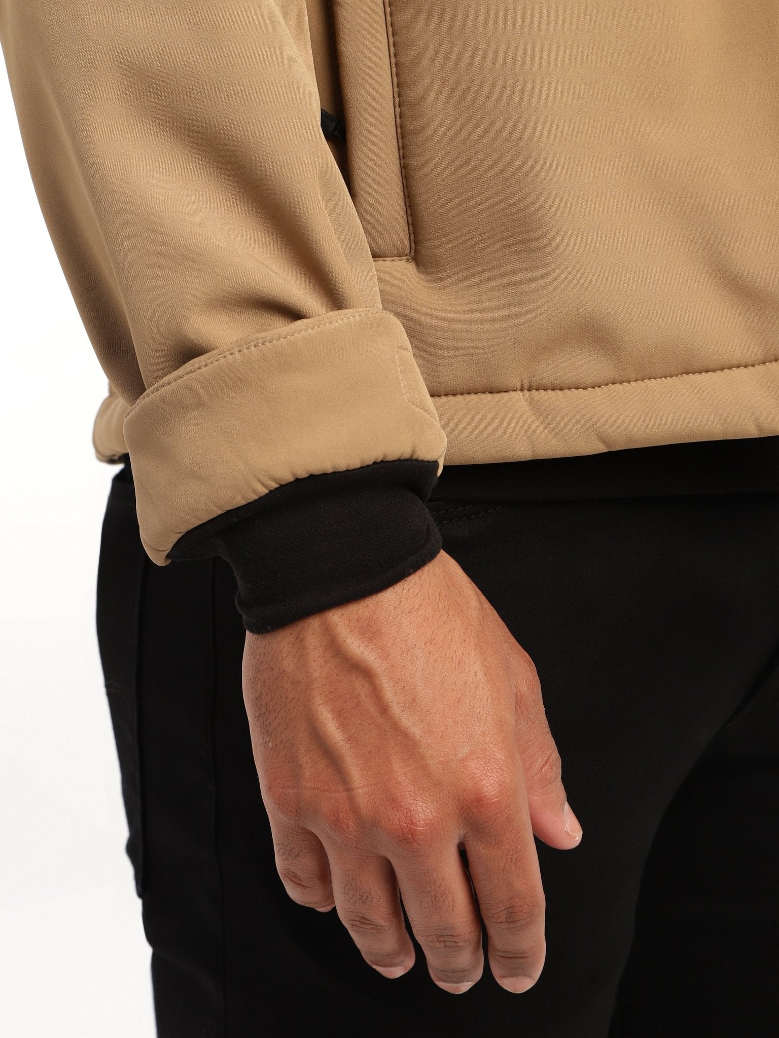 Khaki DWR Technical Softshell Jacket - MountMiller