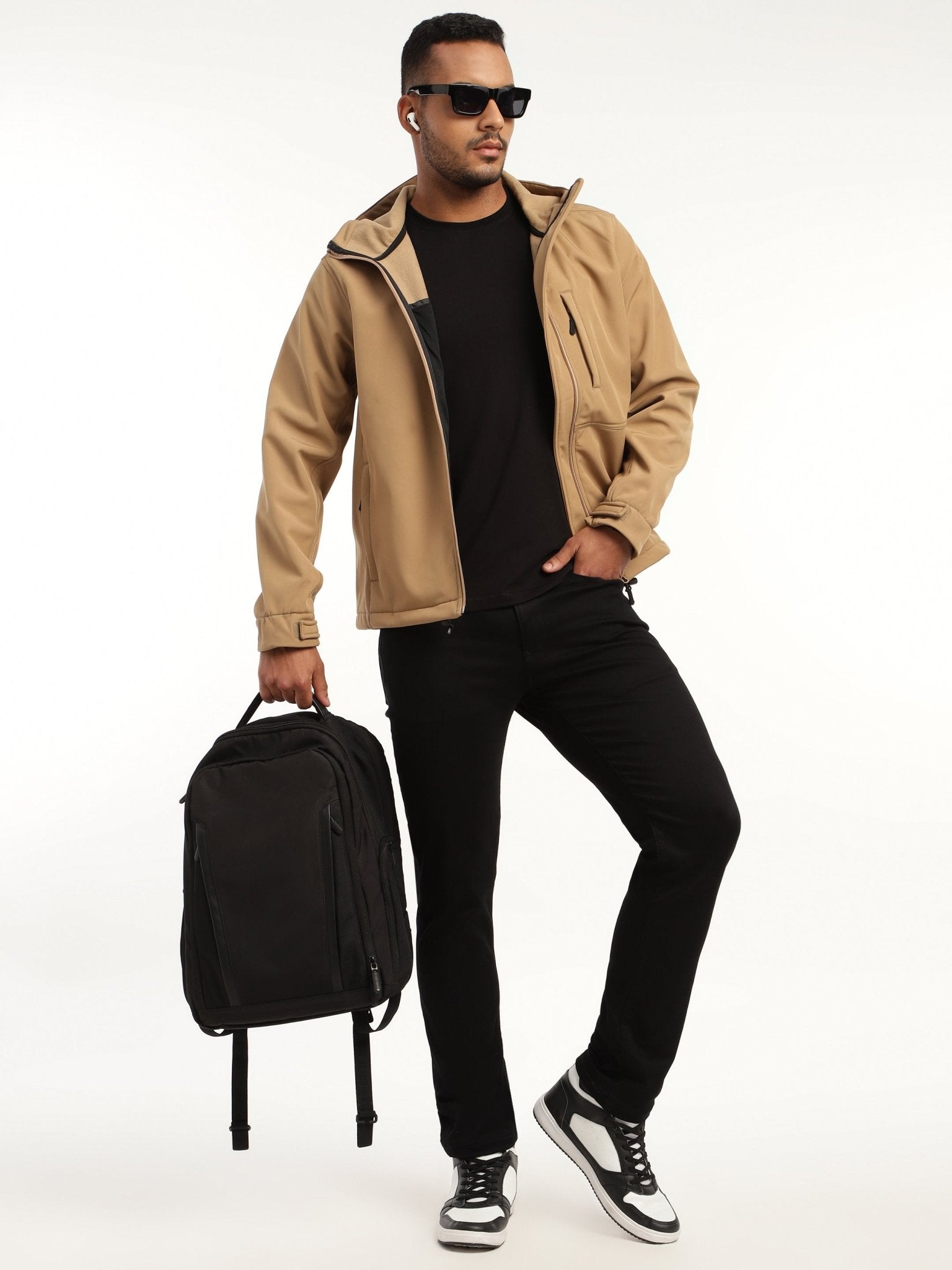 Khaki DWR Technical Softshell Jacket - MountMiller