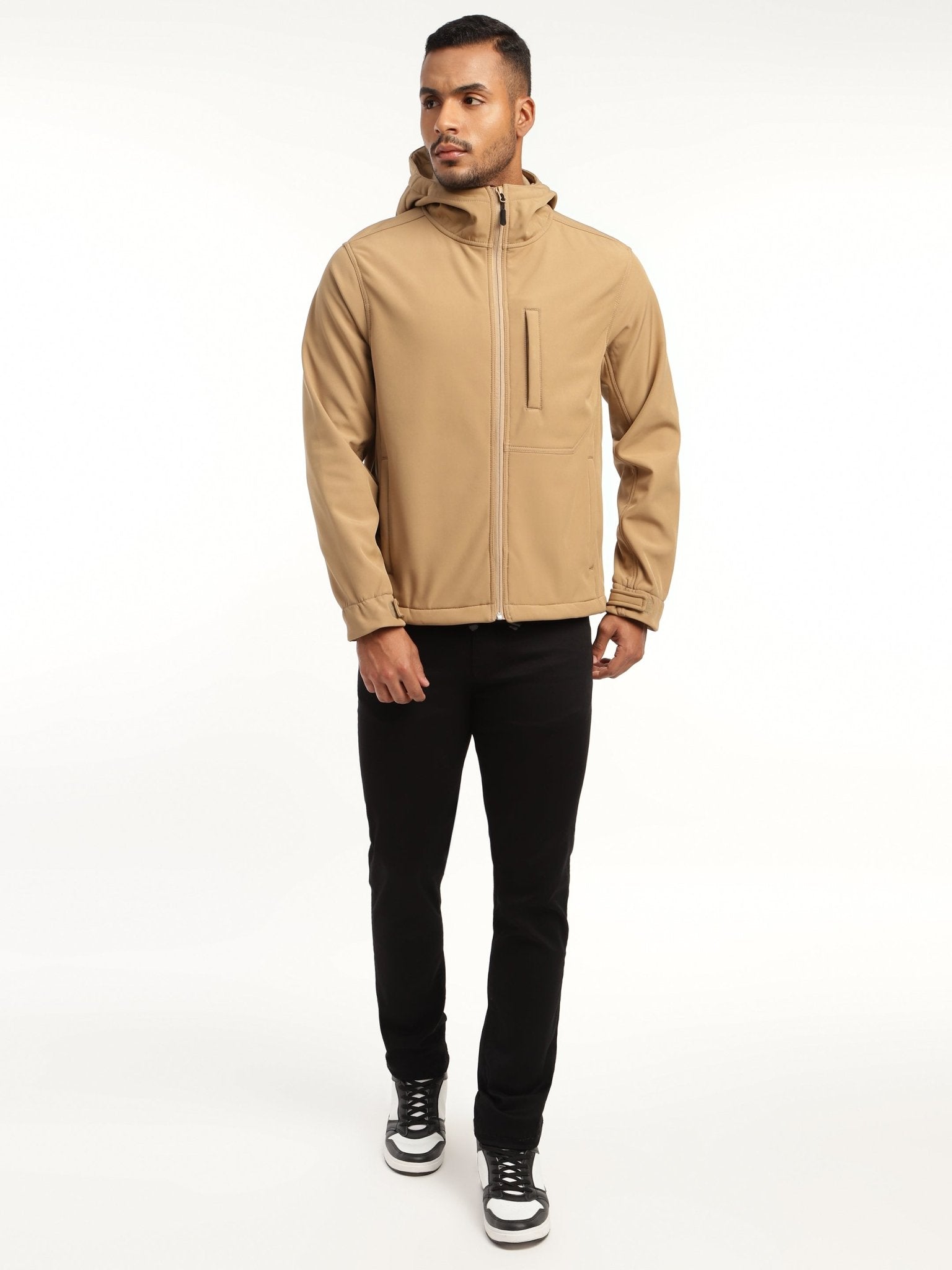 Khaki DWR Technical Softshell Jacket - MountMiller