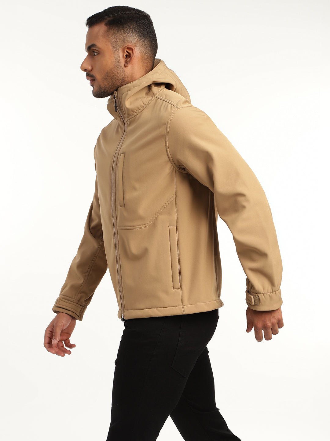 Khaki DWR Technical Softshell Jacket - MountMiller