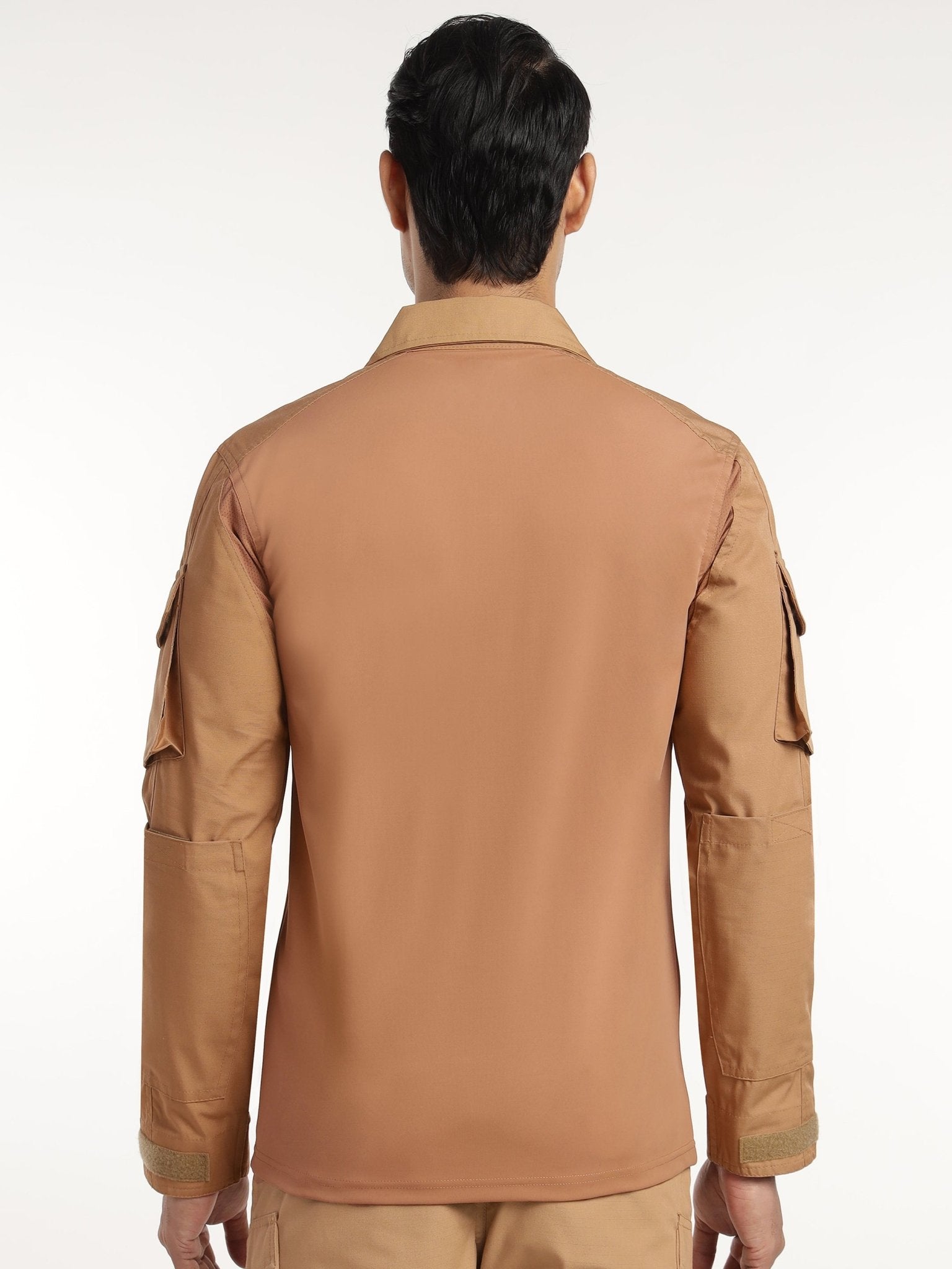 Khaki Range Tactical Full Sleeves T-Shirt - MountMiller