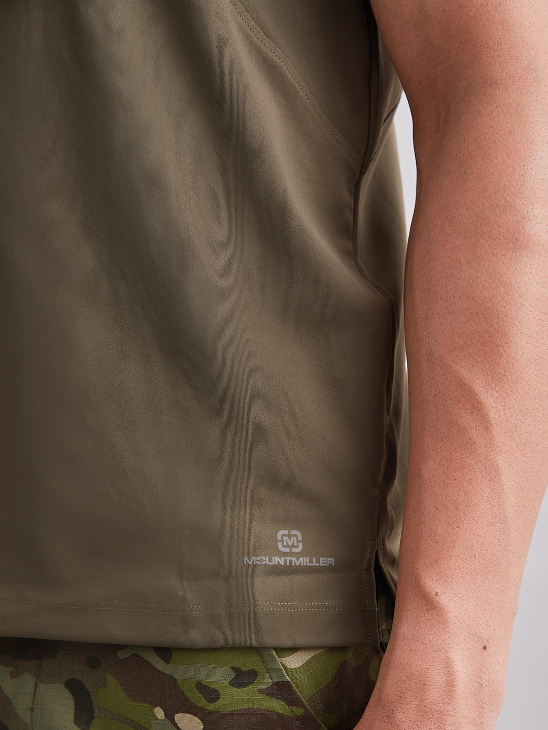 Military Armour Cut Half Sleeves T-Shirt - MountMiller