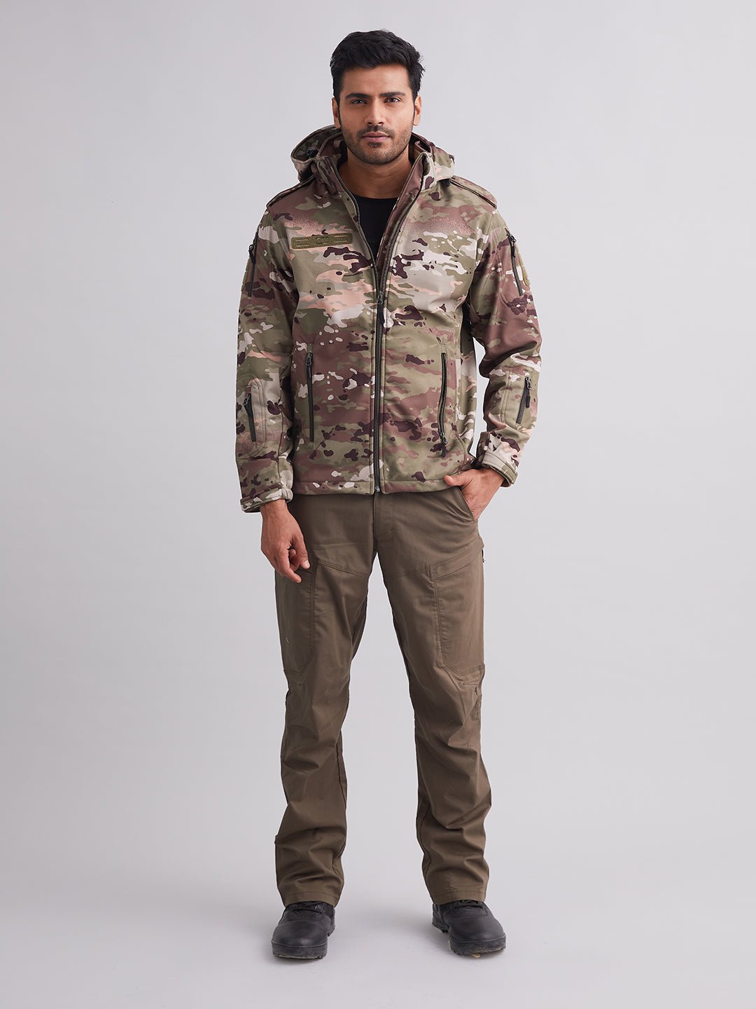 Multicam 12 Zip Softshell WP Jacket - MountMiller