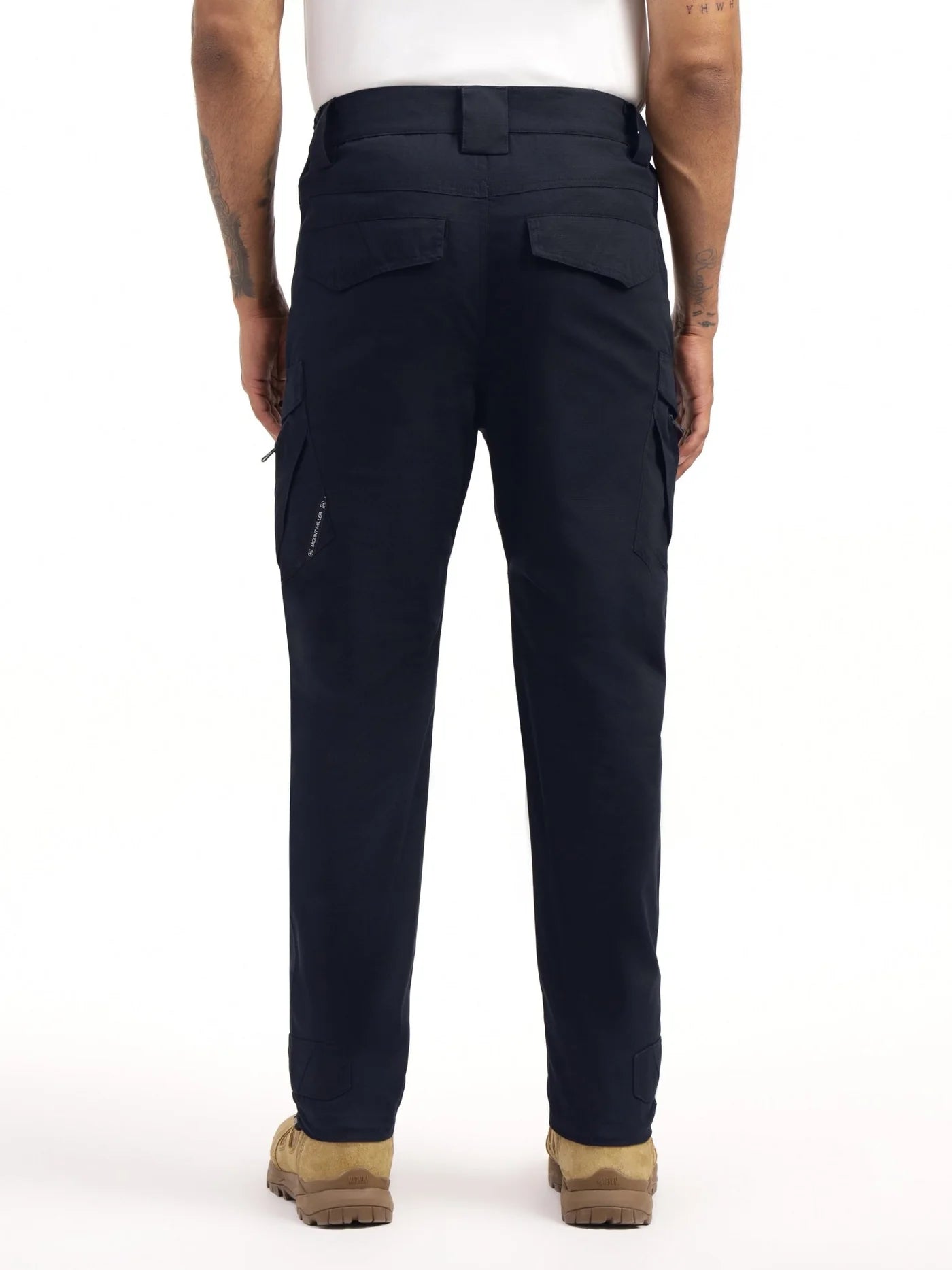 Navy Achiever Tactical Pant + Black Navigator Tactical T-Shirt